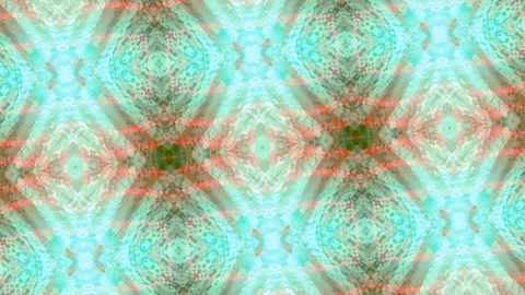 Abstract motion kaleidoscope VJ loop background Stock Footage 340075501