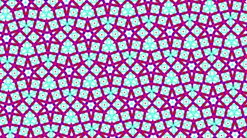 Abstract motion kaleidoscope VJ loop background Stock Footage 340075510