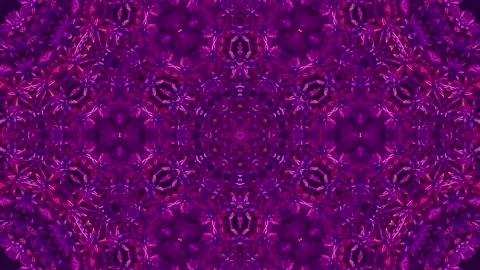 Abstract motion kaleidoscope VJ loop background Stock Footage 340075518