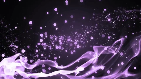 Abstract motion lilac background with particles and stars. Stock-Footage 71651150
