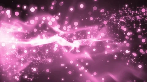 Abstract motion purple background with particles and stars. Vídeo Stock 71651054