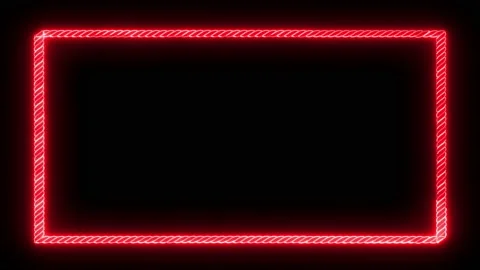 Abstract motion screen with a red neon glow that moves seamlessly Stock Footage 219331865