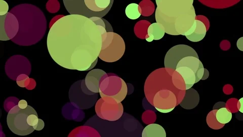 Abstract motion, Shades of Random Pastel Color Particles Stock Footage 79861905