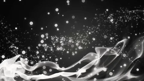 Abstract motion silver background with particles and stars. Video stock 71652002