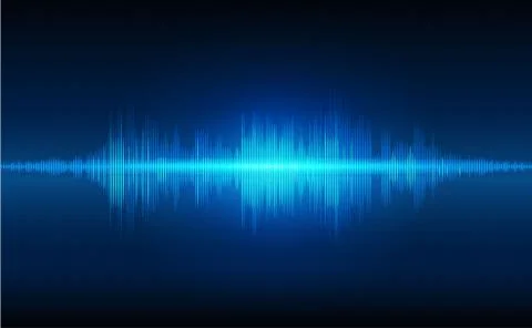 Abstract motion sound wave line. vector illustration design background Illustrazione stock