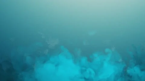 Abstract motion teal green background with smoke particles lower thirds Stock Footage 43797148