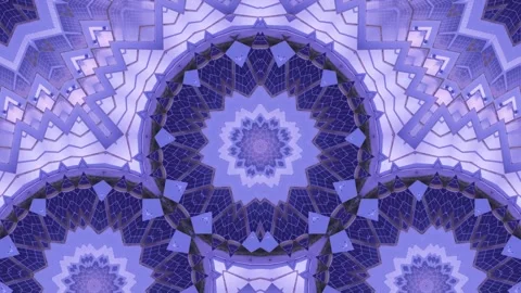 Abstract motion tunnel VJ loop background Stock Footage 340075645
