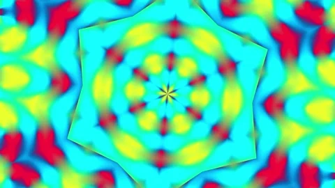 Abstract motion tunnel VJ loop background Stock Footage 340075878
