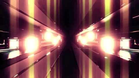 Abstract motion tunnel VJ loop background Stock Footage 340076028