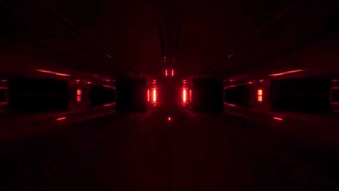 Abstract motion tunnel VJ loop background Stock Footage 340076079