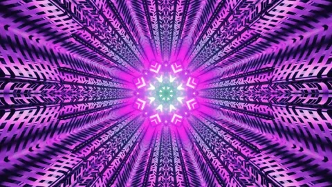 Abstract motion tunnel VJ loop background Stock Footage 340076085