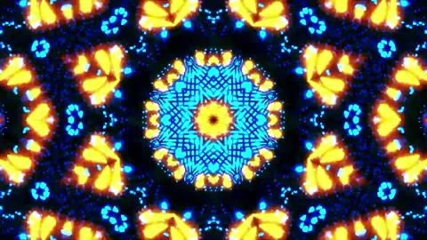 Abstract motion tunnel VJ loop background Stock Footage 340076100