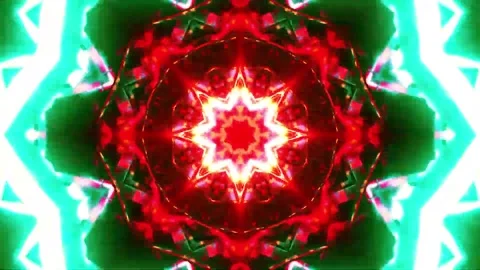 Abstract motion tunnel VJ loop background Stock Footage 340076101