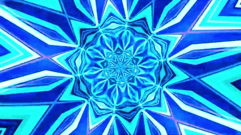 Abstract motion tunnel VJ loop background Stock Footage 340076118