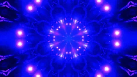 Abstract motion tunnel VJ loop background Stock Footage 340076152