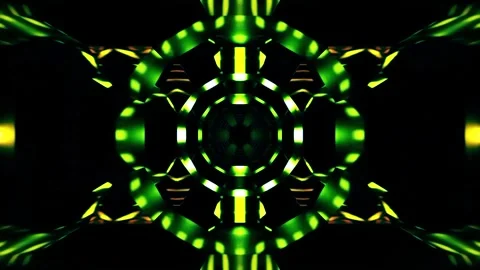 Abstract motion tunnel VJ loop background Stock Footage 340076172