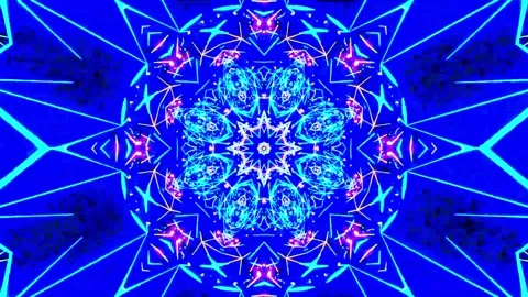 Abstract motion tunnel VJ loop background Stock Footage 340076200