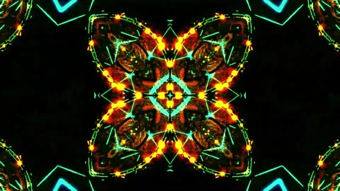Abstract motion tunnel VJ loop background Stock Footage 340076210