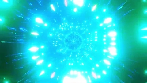 Abstract motion tunnel VJ loop background Stock Footage 340076248