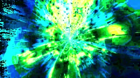 Abstract motion tunnel VJ loop background Stock Footage 340076255