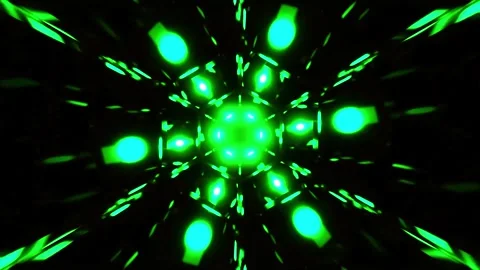 Abstract motion tunnel VJ loop background Stock Footage 340124479