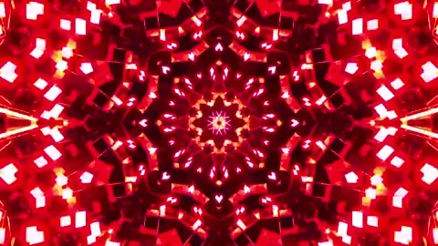 Abstract motion tunnel VJ loop background Stock Footage 340178923