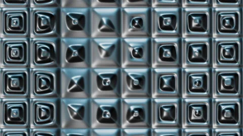 Abstract motion wave of liquid silver metal Stock Footage 161503111