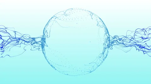 Abstract motion white background with room for your text or logo Video stock 43114533