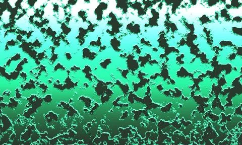 Abstract mottled texture with a gradient from teal to white Stock Illustration