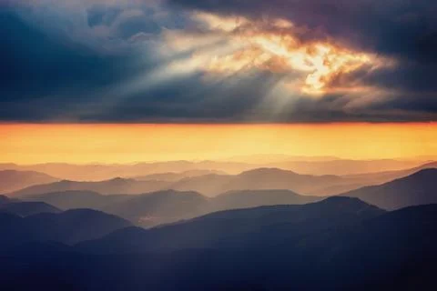 Abstract mountain background Fotos de archivo