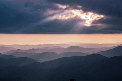 Abstract mountain background Stock-Fotos