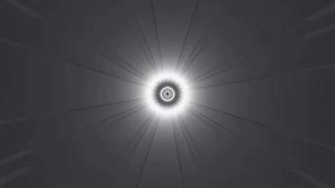 Abstract movement of a digital wormhole, Stock Footage 300655498