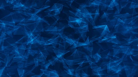 Abstract movement of lines on a blue background Stock Footage 96387022