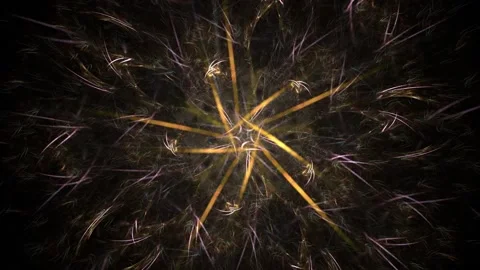 Abstract movement of shining lines Stock Footage 153990698