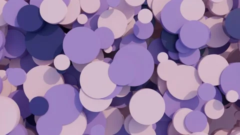 Abstract movement of spherical figures in space Stock Footage 201286003