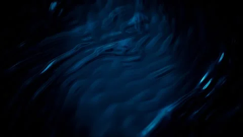 Abstract movement of water downstream, dark background Stock Footage 299090626