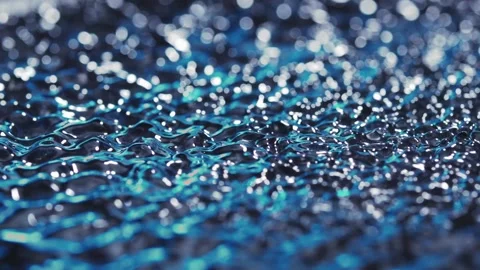 Abstract movement on water surface Stock Footage 165037415