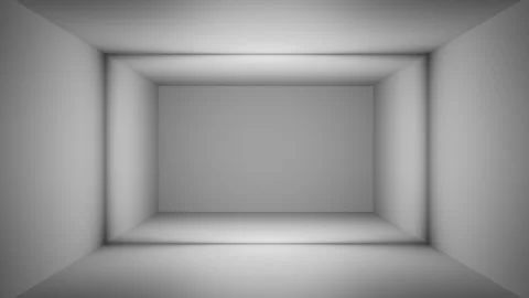 Abstract movement of white figures on a white background. Video stock 278022593