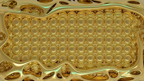 Abstract moving background with animated lights. Video stock 124920416