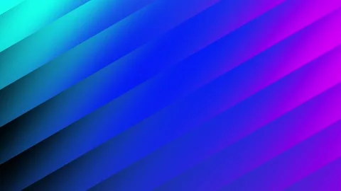Abstract moving background animation with gradient lines in teal, blue, and.. Stock Footage 336274229