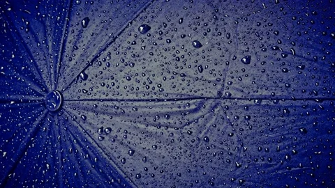 Abstract moving background in the form of a blue umbrella Stock Footage 154498946