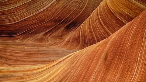 Abstract moving background in the form of brown fabric Stock Footage 154563838