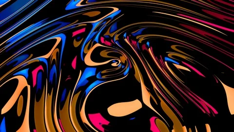 Abstract moving background with neon color. 3d render Vidéo 126320979