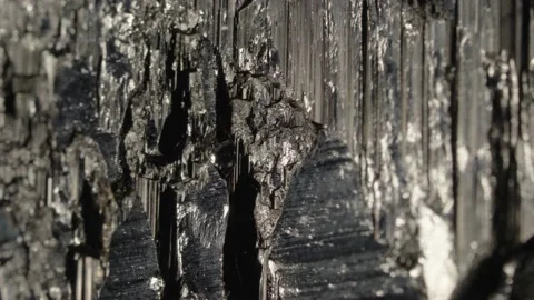 Abstract moving beryllium crystal background. Stock Footage 161984667