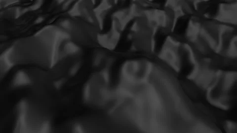 Abstract moving black wavy liquid background Stock-Footage 133917662