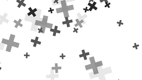 Abstract Moving Cross Shapes Background Stock Footage 332750942