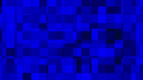 Abstract moving dark blue background with grid gradation, Video stock 288333295
