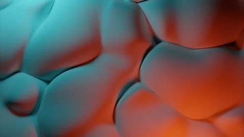 Abstract moving entrails of human body. Design. Motion of guts, concept of Stock Footage 236857868
