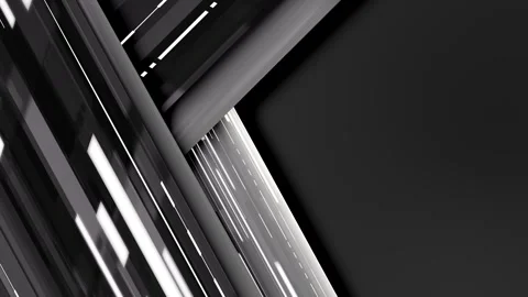 Abstract moving flowing rectangular shapes digital particle lines animation loop 動画素材 317330587