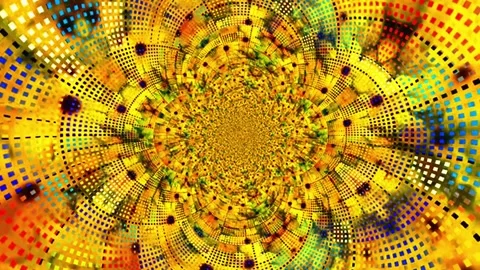 Abstract Moving fractal Stock Footage 201818766